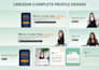 design professional linkedin banner and social media covers